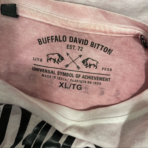 NWOT Buffalo David Bitton Men’s Tee (Size XL) - Picture 3 of 3
